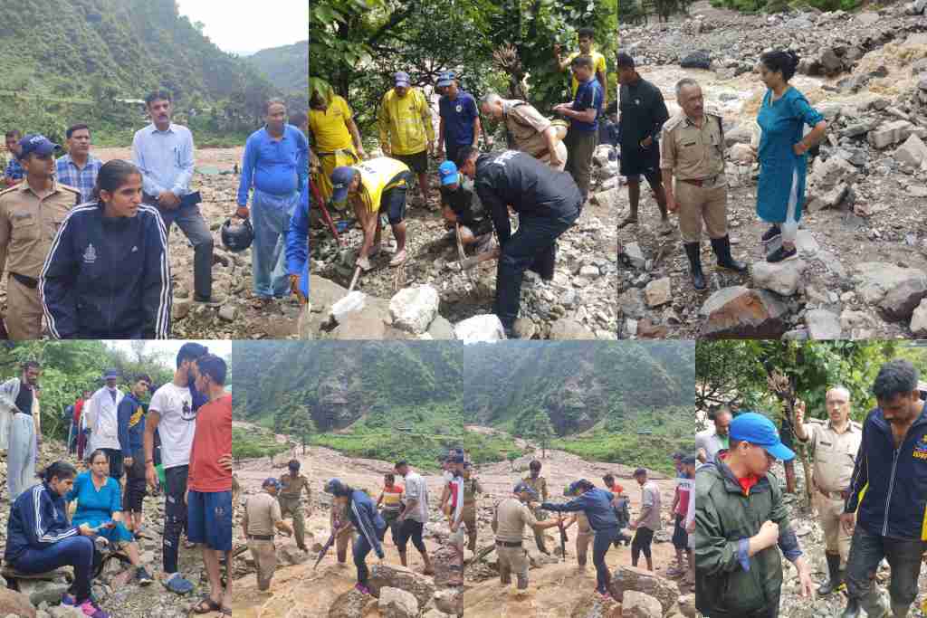 उत्तराखंड प्रदेश में अभी तक चार मौत हो चुकी है 13 लापता और 12 घायल,धनौल्टी क्षेत्र में पलक झपकते ही एक घर मलबे में तब्दील, यहाँ देहरादून DM और एसएसपी ने संभाला मोर्चा।