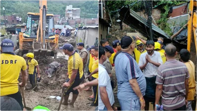 उत्तराखंड के देहरादून में यहां मकान ढहने से एक बच्चे और दो महिलाओं की मौत, कैबिनेट मंत्री देख रहे बचाव कार्य।