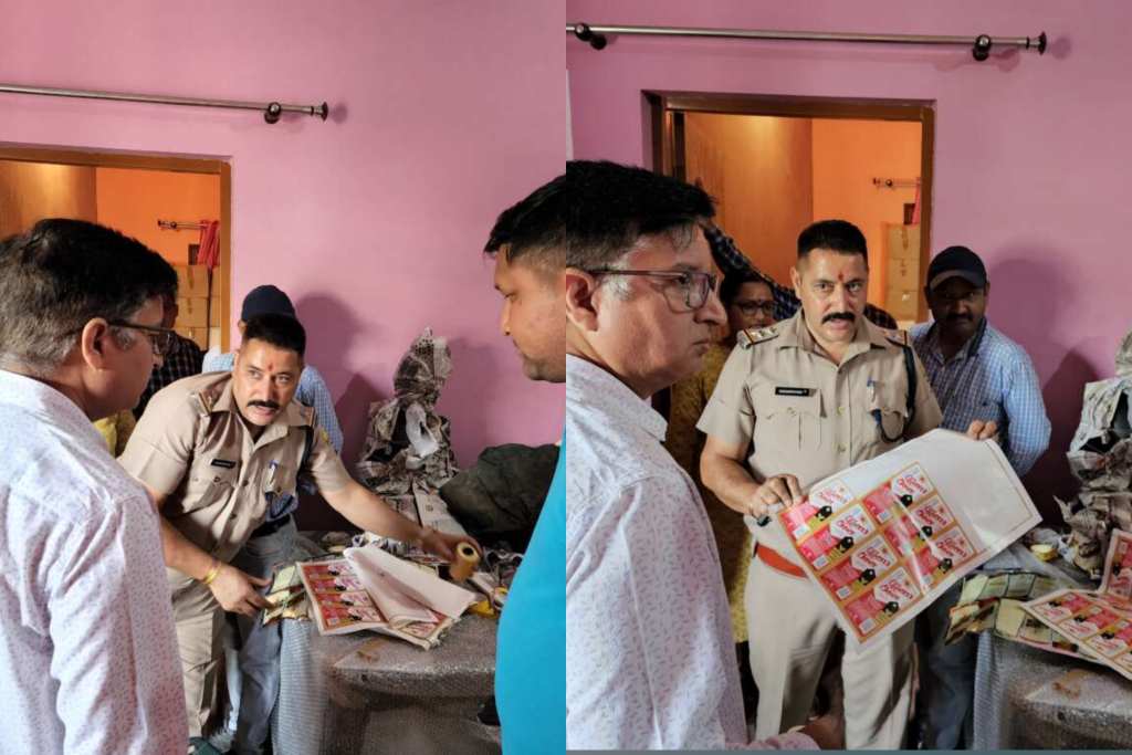 उत्तराखंड की राजधानी देहरादून में आबकरी विभाग के प्रवर्तन टीम की रेड, शराब से भरे एक बड़े अवैध गोदाम को पकड़ा।