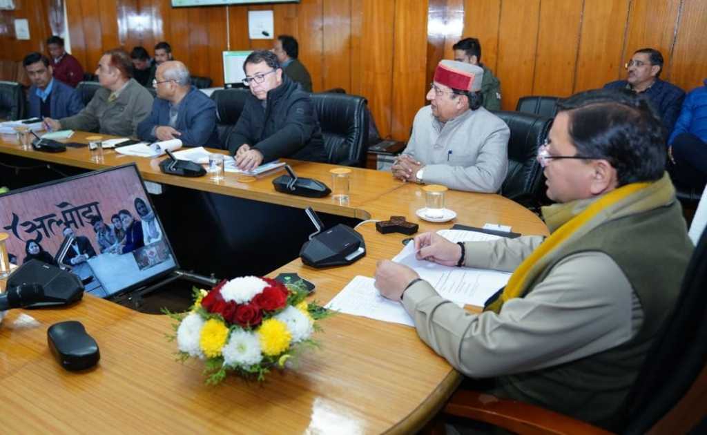 उत्तराखंड में सीएम धामी ने लाभार्थियों से किया वर्चुअल संवाद, जानिए क्या बोले मुख्यमंत्री।