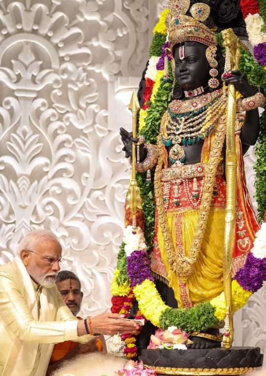 प्रधानमंत्री मोदी ने कहा: अब हमारे राम आ गए हैं, रामलला टेंट में नहीं भव्य मंदिर में रहेंगे- देखिए अयोध्या मंदिर की तस्वीरें।