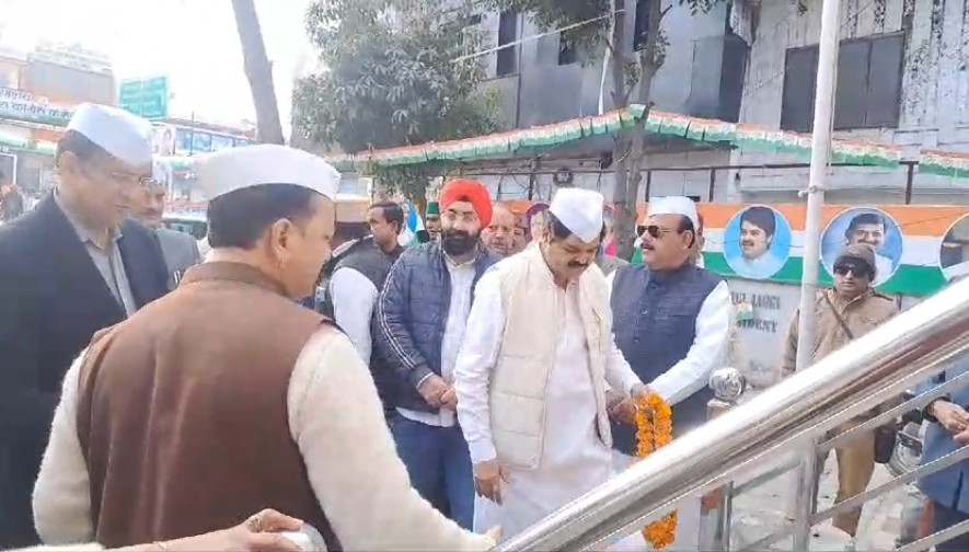 उत्तराखंड में सुबह-सुबह कांग्रेस भवन में झंडारोहण के कार्यक्रम में क्यों नाराज हो गए पूर्व अध्यक्ष गणेश गोदियाल।