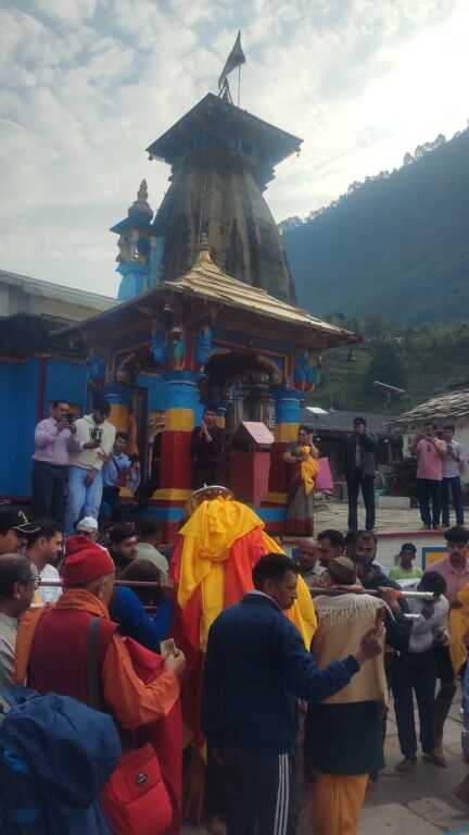उत्तराखंड में द्वितीय केदार श्री मद्महेश्वर जी के कपाट खुलने की प्रक्रिया शुरू।