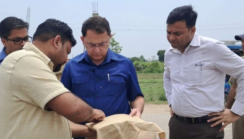 उत्तराखंड के हरिद्वार में निगम घोटाला जांच शुरू रणवीर सिंह पहुंचे हरिद्वार।