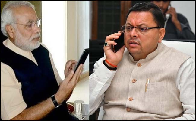 उत्तराखंड के मुख्यमंत्री धामी से प्रधानमंत्री मोदी ने फ़ोन से साइप्रस  पर बात की इस मुद्दे पर की चर्चा।