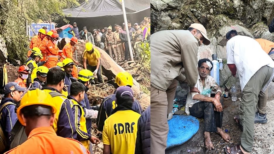 उत्तराखंड में साफ मौसम में पहाड़ी से अचानक बरसे बोल्डर, मौत के मुंह से निकले रशिक ने बताया कैसे हुआ हादसा।