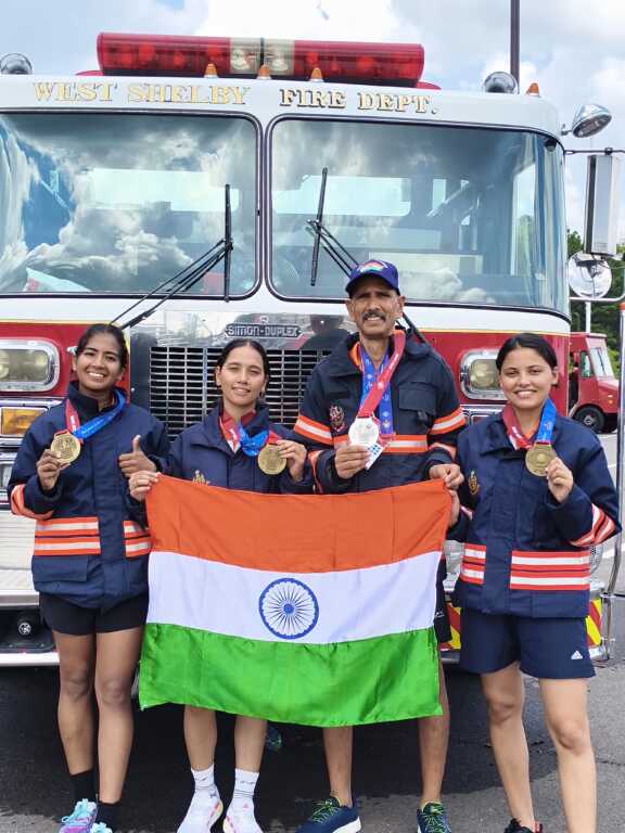 विश्व पुलिस एवं फायर गेम्स 2025 में उत्तराखंड के फायरफाइटर्स ने भारत का गौरव बढ़ाया।
