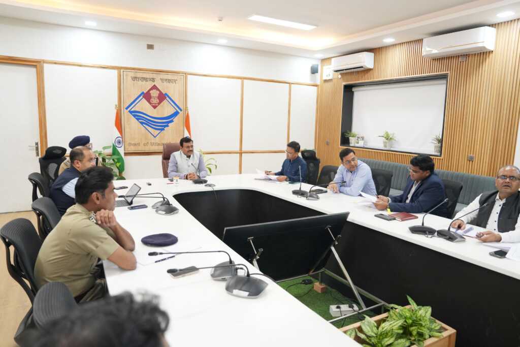 उत्तराखंड में 19 जुलाई को गृहमंत्री अमित शाह रुद्रपुर में, मुख्य सचिव ने ली तैयारी बैठक।