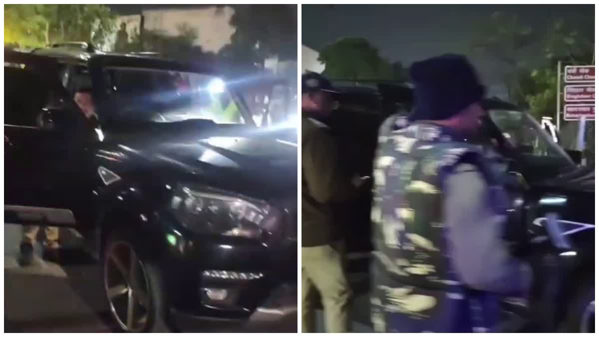 उत्तराखंड में यहाँ हूटर बजाता घूम रहा था ‘VIP’ स्टाइल में युवक, काली स्कॉर्पियो सीज।