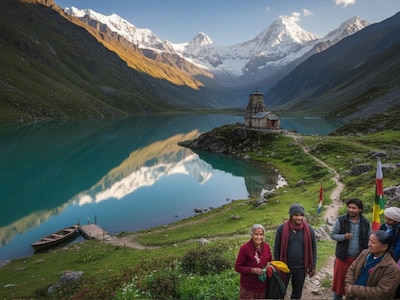 उत्तराखंड के पहाड़ों के बीच बसी ये झीलें, पानी इतना मीठा कि शहद भी लगे फीका, स्वर्ग जैसा नजारा।