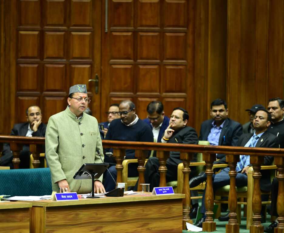 उत्तराखंड में विकास, सुशासन और जनकल्याण के विकल्प रहित संकल्प के साथ कार्य कर रही सरकार :मुख्यमंत्री धामी।