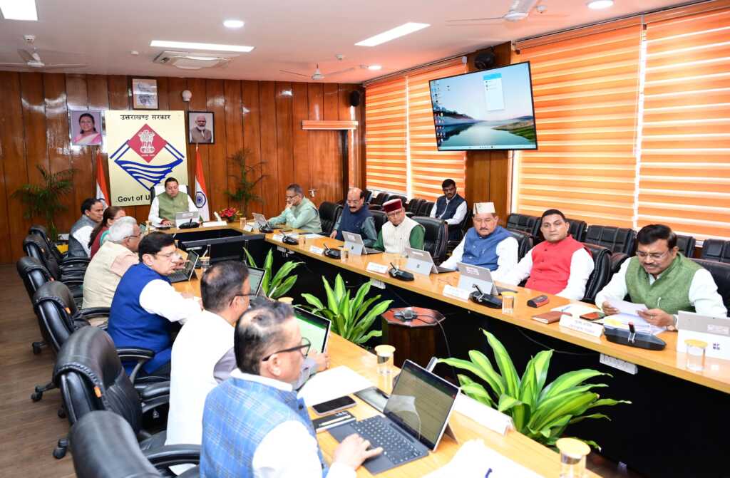 उत्तराखंड में आज धामी कैबिनेट की बैठक ख़त्म, देखिये ये फैसले।