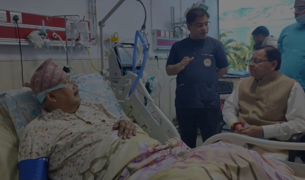 उत्तराखंड में कैबिनेट मंत्री सतपाल महाराज की तबीयत बिगड़ी, एम्स ऋषिकेश में भर्ती, सीएम ने जाना हाल-चाल।