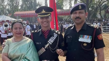 उत्तराखंड के टनकपुर का बेटा बना सेना में लेफ्टिनेंट, कार्तिक सिंह ज्याला के कंधों पर सजे सितारे।