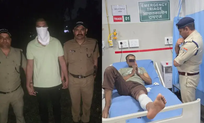 उत्तराखंड की राजधानी के राजपुर क्षेत्र में पुलिस-मुठभेड़, ब्रिगेडियर मुकेश हत्याकांड से जुड़े दो आरोपी गिरफ्तार।