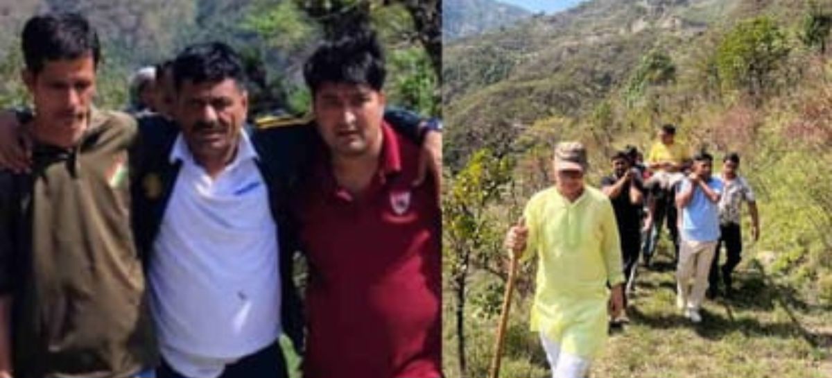 उत्तराखंड में यहाँ ग्राम प्रधान, वन दरोगा समेत तीन पर भालू ने किया हमला।