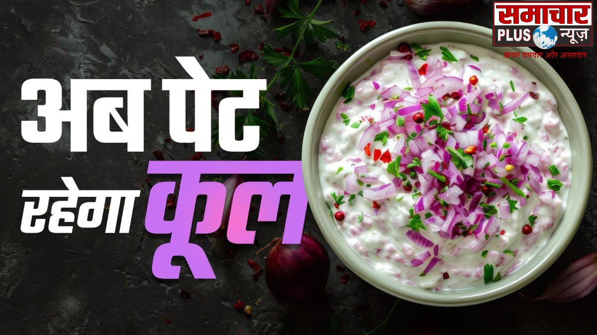 इस चिलचिलाती गर्मी और लू में भी शरीर रहेगा ठंडा, लंच में दाल-रोटी संग खाएं चटपटा प्याज का रायता।