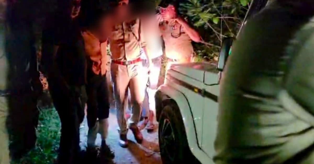 उत्तराखंड के ऋषिकेश में पुलिस मुठभेड़, दो बदमाशों के पैर में गोली लगने के बाद गिरफ्तार।