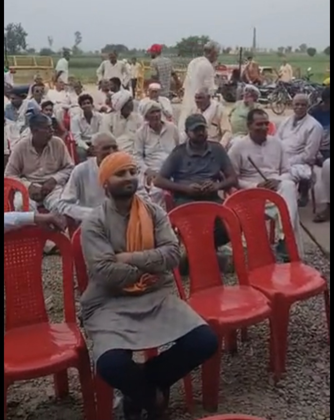 दिल्ली-देहरादून कॉरिडोर पर कट की मांग: गांगनौली गांव में 48वें दिन भी धरना जारी।