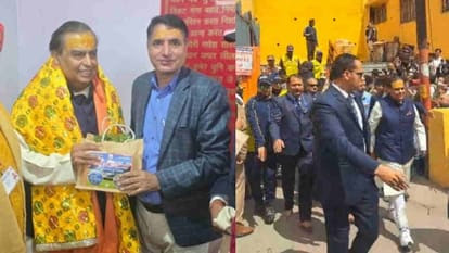 उत्तराखंड में उद्योगपति मुकेश अंबानी ने किए बदरीनाथ-केदारनाथ के दर्शन, मंदिर समिति को दान दिए दस करोड़।