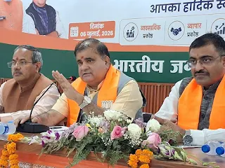 उत्तराखंड में बूथ स्तर तक प्रकोष्ठ का गठन कर, सम्पूर्ण ऊर्जा और समर्पण से चुनावी तैयारियों में जुटे: महेंद्र भट्ट।
