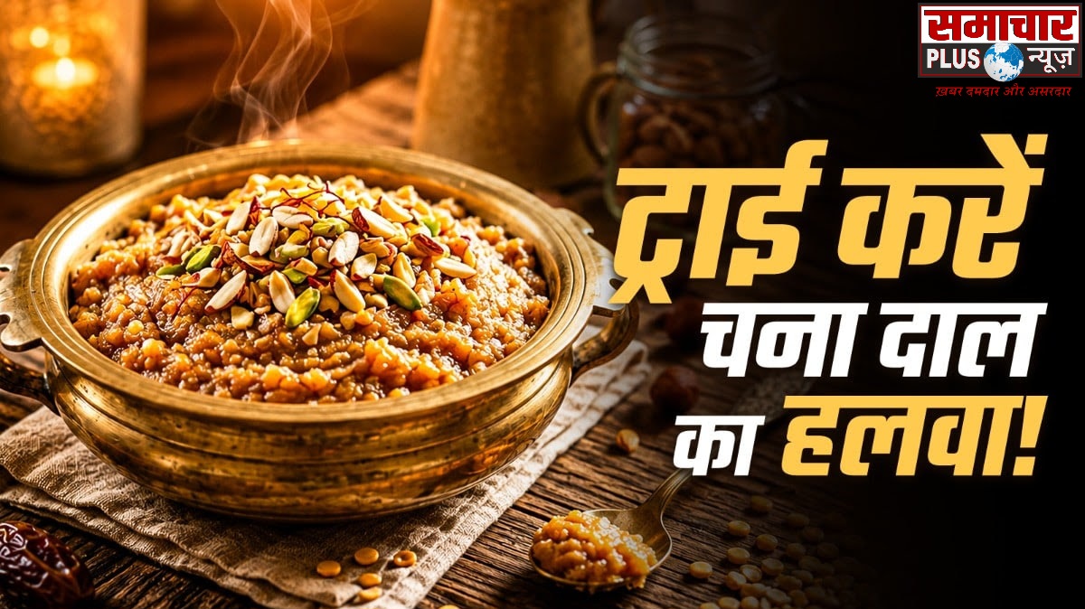 बिना दूध और चीनी,  घर पर आसानी से बनाएं प्रोटीन से भरपूर चना दाल का हलवा, बच्चे नहीं, बड़े भी खाएंगे मांग कर।