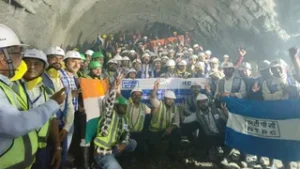 उत्तराखंड के पहाड़ों पर एनटीपीसी की बड़ी उपलब्धि, विष्णुगाड़ प्रोजेक्ट की हेड रेस टनल का सफल ब्रेकथ्रू।