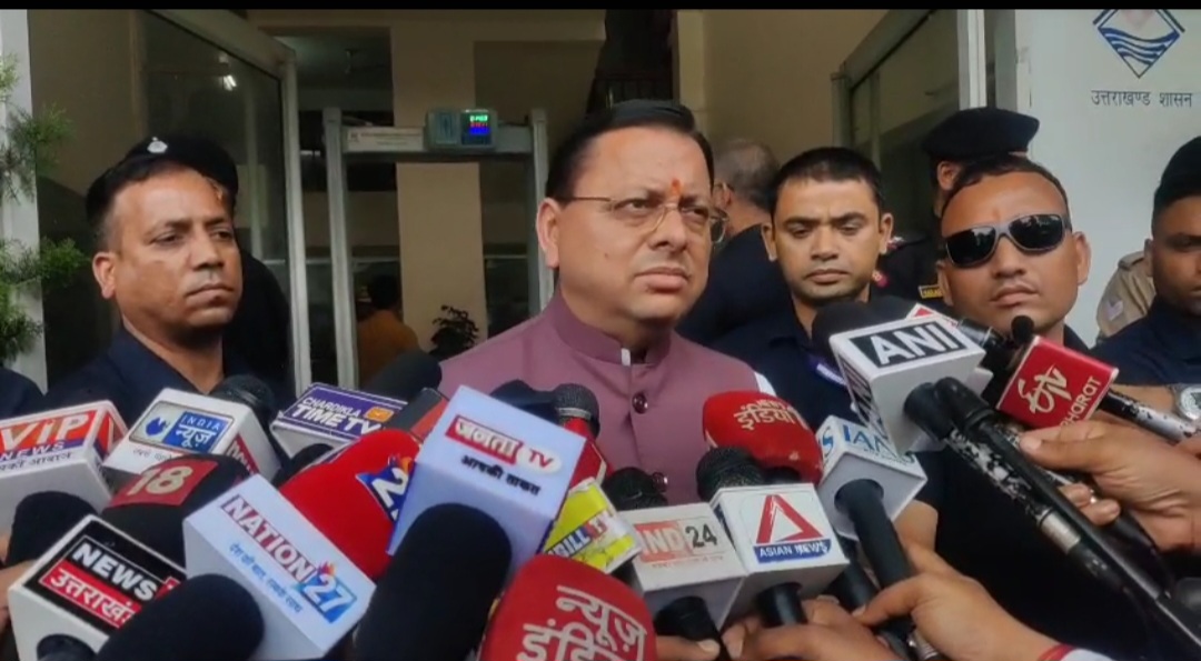 उत्तराखंड में पेपर लीक के मुद्दे को लेकर राहुल गाँधी के दौरे पर सीएम धामी का बयान।