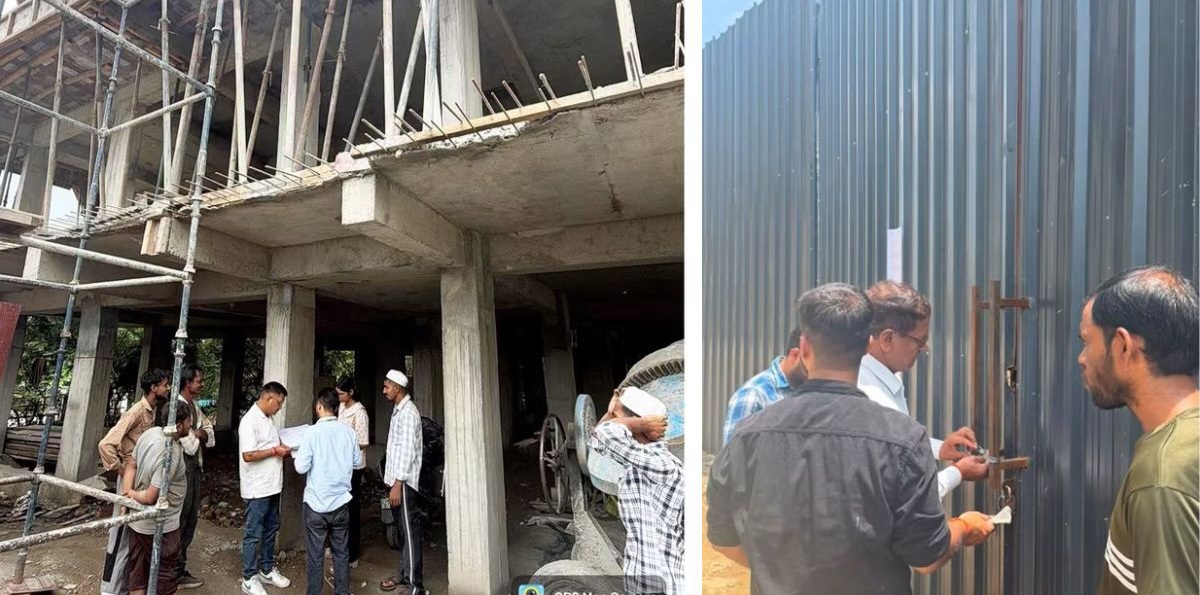 उत्तराखंड में एमडीडीए उपाध्यक्ष बंशीधर तिवारी के आदेशों पर राजधानी-ऋषिकेश में फिर कई अवैध भवन सील।