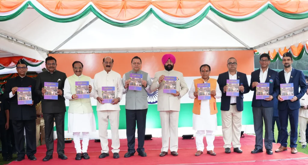 उत्तराखंड में राज्यपाल और मुख्यमंत्री ने चिकित्सा एवं सैन्य सेवा में उत्कृष्ट योगदान के लिए पांच विशिष्ट अधिकारियों व चिकित्सकों को किया सम्मानित।