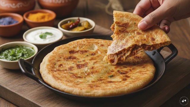 अगर कचौरी खाने का मन है लेकिन तेल से बचना है, बनाएं कुरकुरा राजस्थानी प्याज कचौरी पराठा, एक बार बनाएंगे तो बार-बार मांगेंगे घरवाले।
