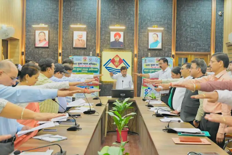 उत्तराखंड में नशामुक्त भारत अभियान का आगाज, 30 सितंबर तक चलेगा व्यापक शपथ अभियान।