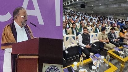 उत्तराखंड में आईआईटी रुड़की का दीक्षांत समारोह में शामिल हुए एनएसए अजीत डोभाल और सीडीएस, छात्रों को दी उपाधि।