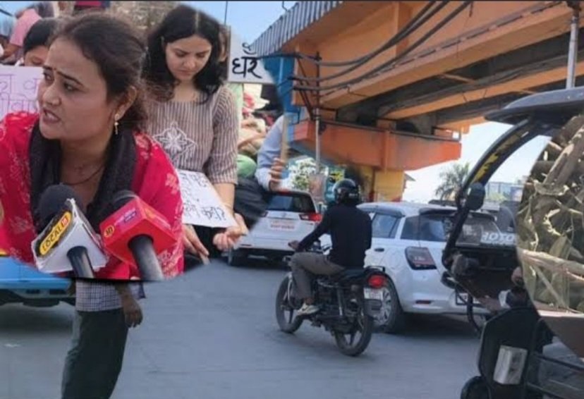 ‘उत्तराखंड में पर्यटकों की मौज के लिए उजड़ रहे हमारे आशियाने’, देहरादून एलिवेटेड रोड के विरोध में सड़क पर उतरे 300 परिवार।